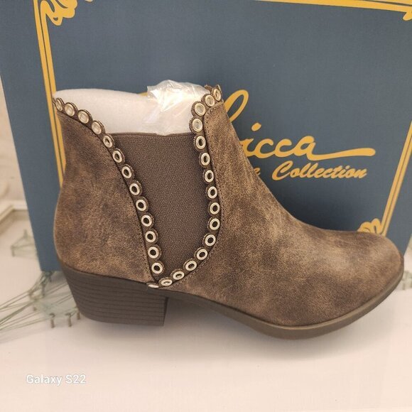 SBICCA Murphy TAUPE BOOTS. NIB. Size 7 - Picture 1 of 11